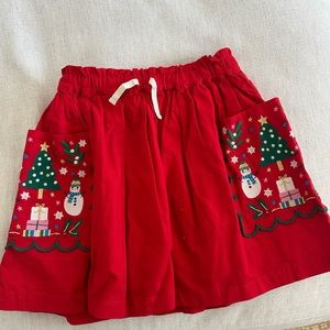 Christmas mini Boden skirt